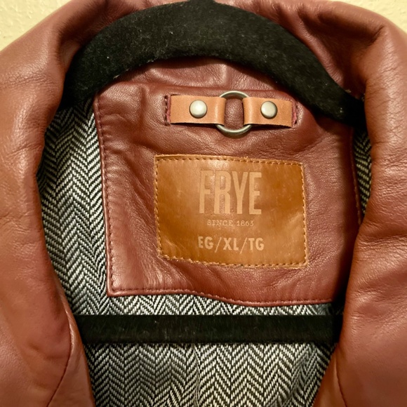 NEW Authentic Biker Jacket by Frye Company - Picture 3 of 5